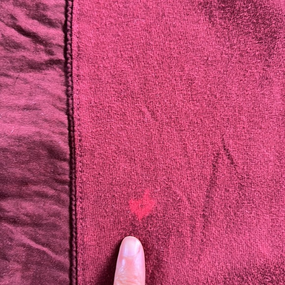 NWT Free People Movement Solid Borderline Wide Leg Pants maroon small - Picture 14 of 16